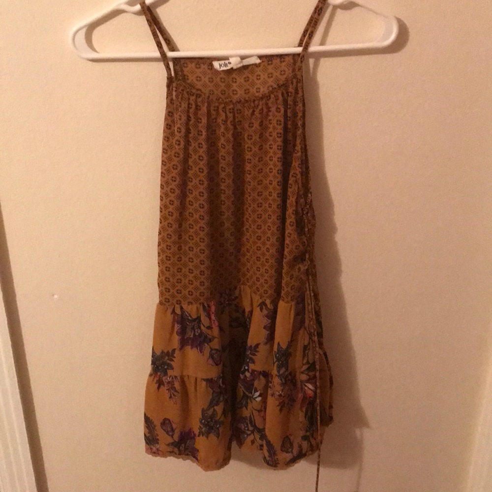 High neck tank top